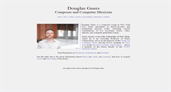 Desktop Screenshot of dgeers.com
